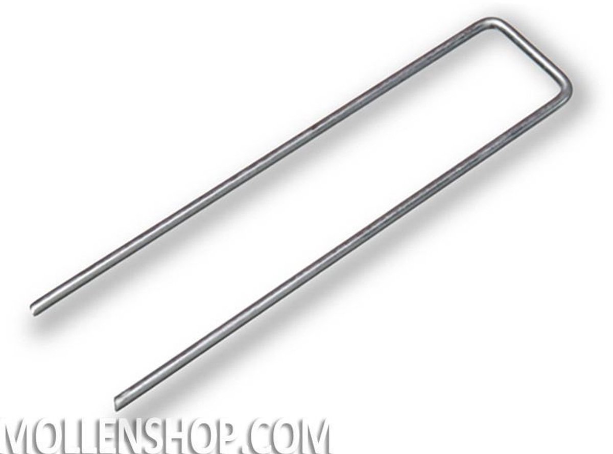 250 Gronddoekpennen, kunstgraspennen, worteldoekpennen Ø3mm -  5 cm breed x 20cm lang