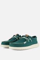 Hey Dude Wally Braided Instappers groen - Maat 44