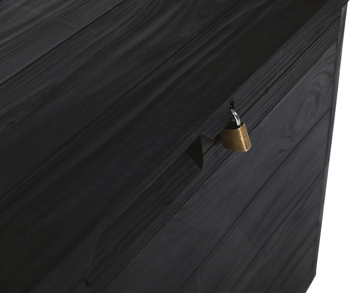 Toomax Woody's Kussenbox - 160L - Donker Antraciet - Houtlook