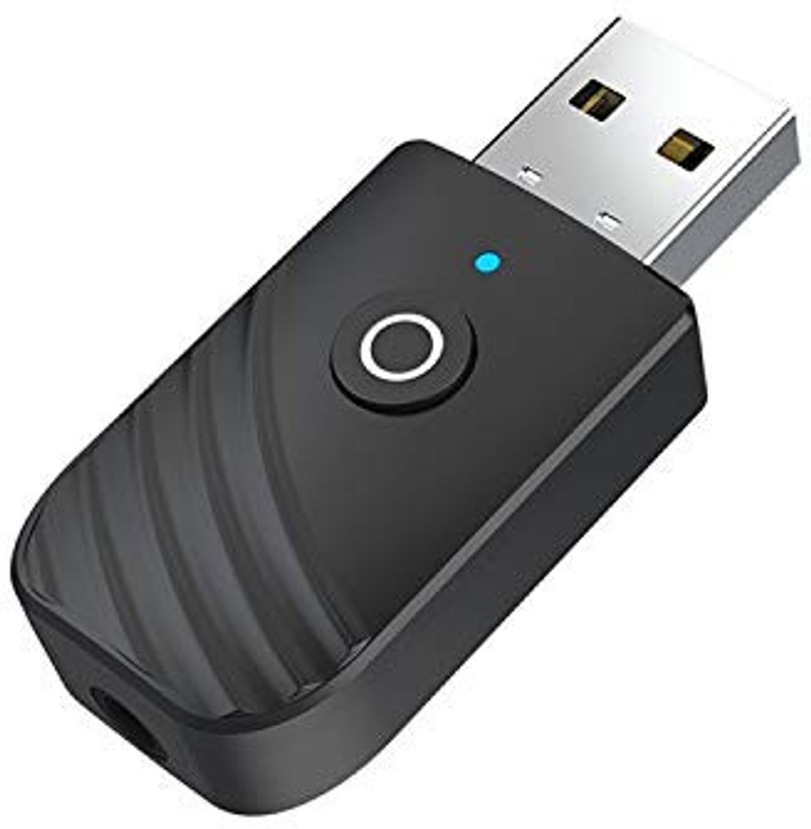Dailygoods - Dailygoody - Bluetooth 5.0 Adapter - 3-in-1 Zenderontvanger - Compact en Lichtgewicht - Audio Streaming - Geschikt voor TV en PC - USB Dongle