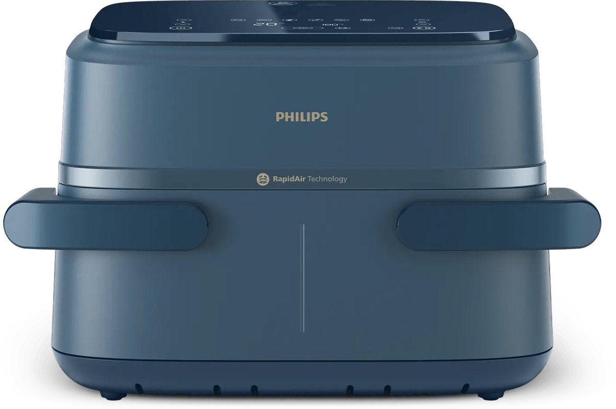 Philips 1000 series NA156/60 - Dubbele airfryer - Heteluchtfriteuse - Vrijstaand - 7,1l - 2450 W – foto 5