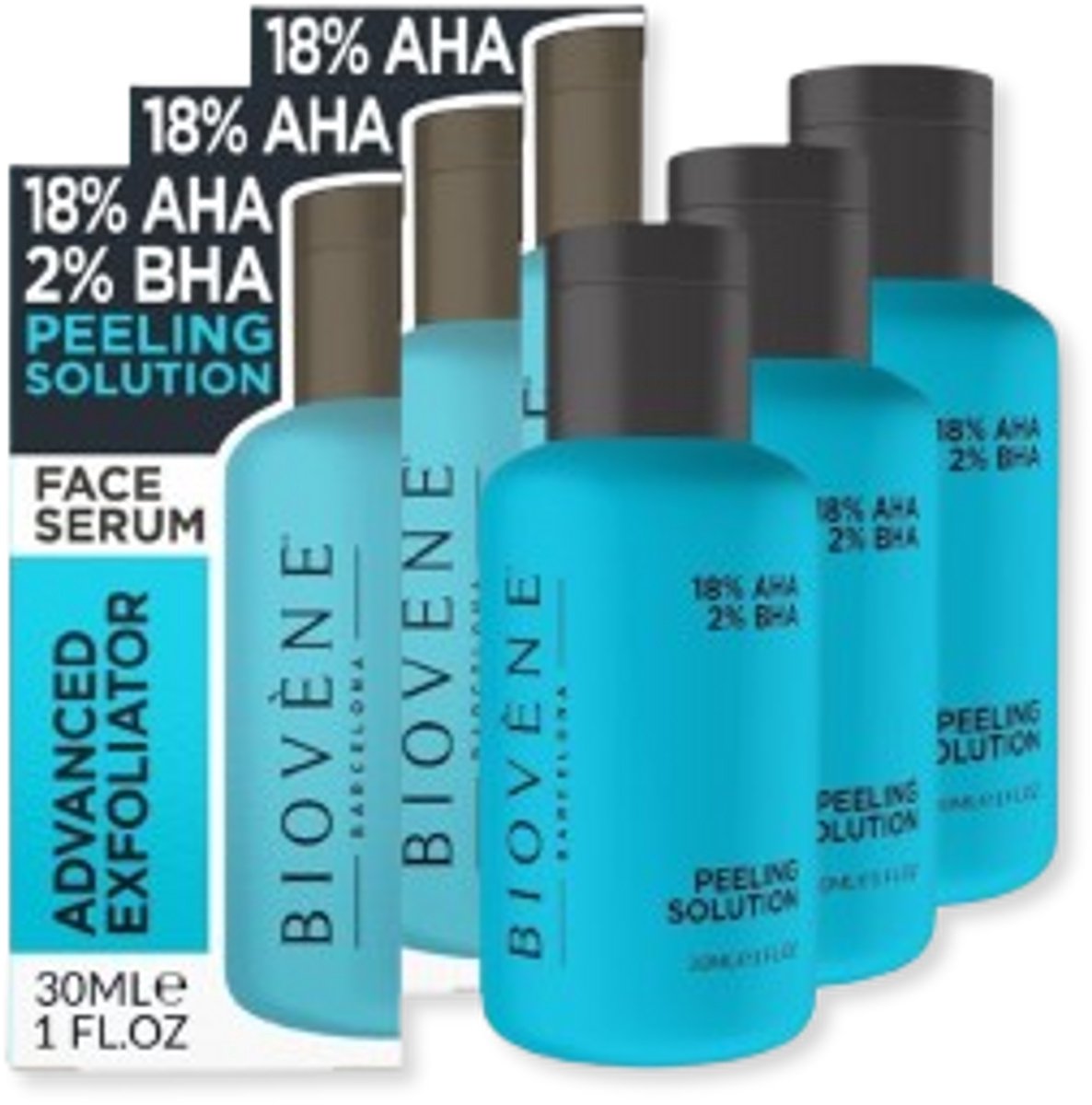 Biovene Face Serum advanced exfoliator 3 pak Voordeel