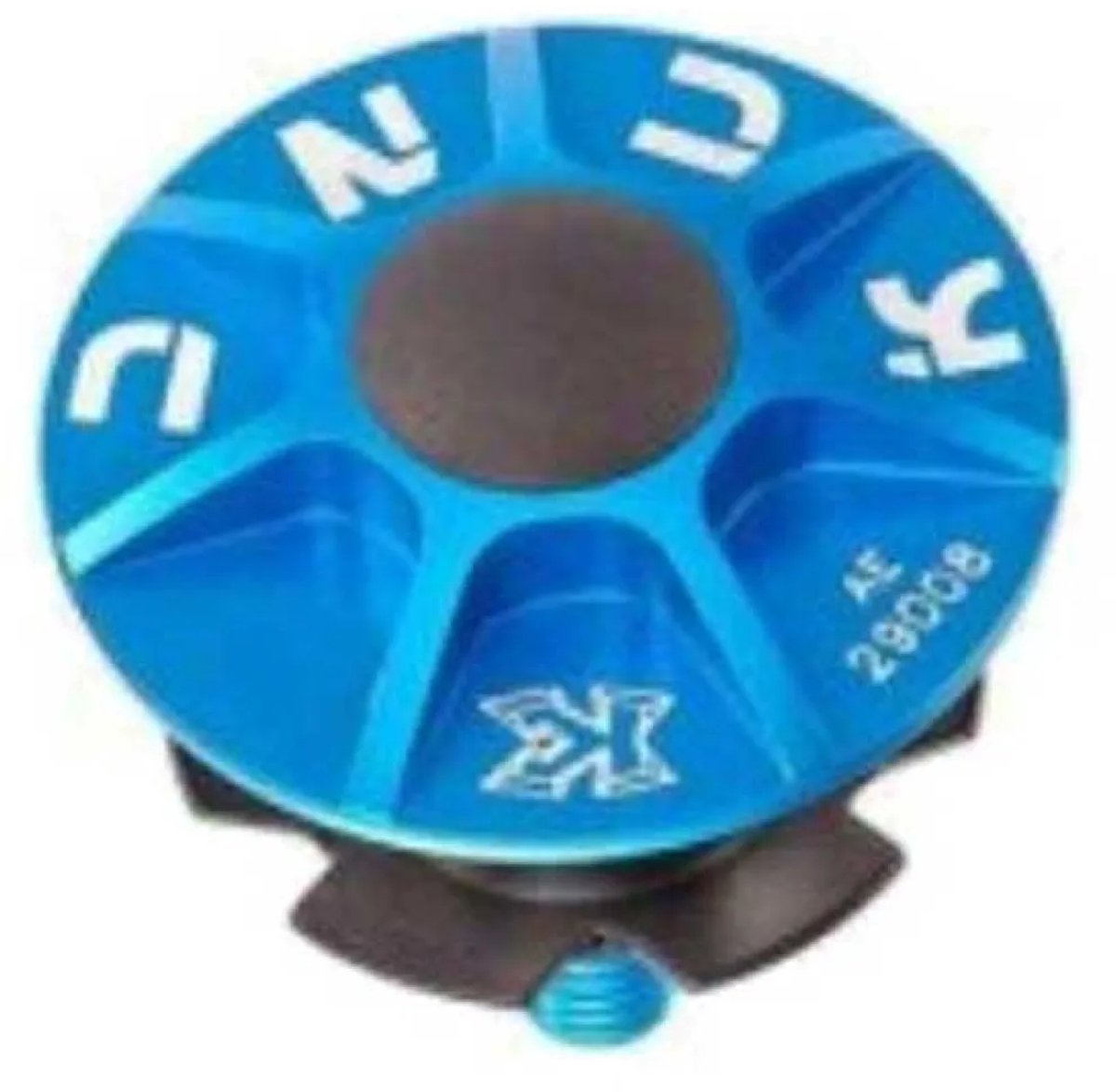 Kcnc Cap Aluminium Kit Spider Balhoofdset Blauw