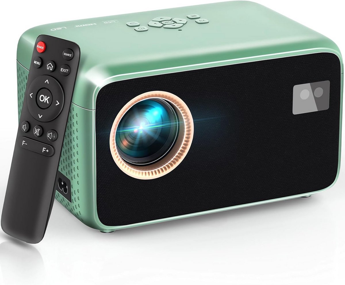 Mini Beamer - Draagbare Projector - Home Cinema - Geschikt voor IOS & Android - HDMI kabel