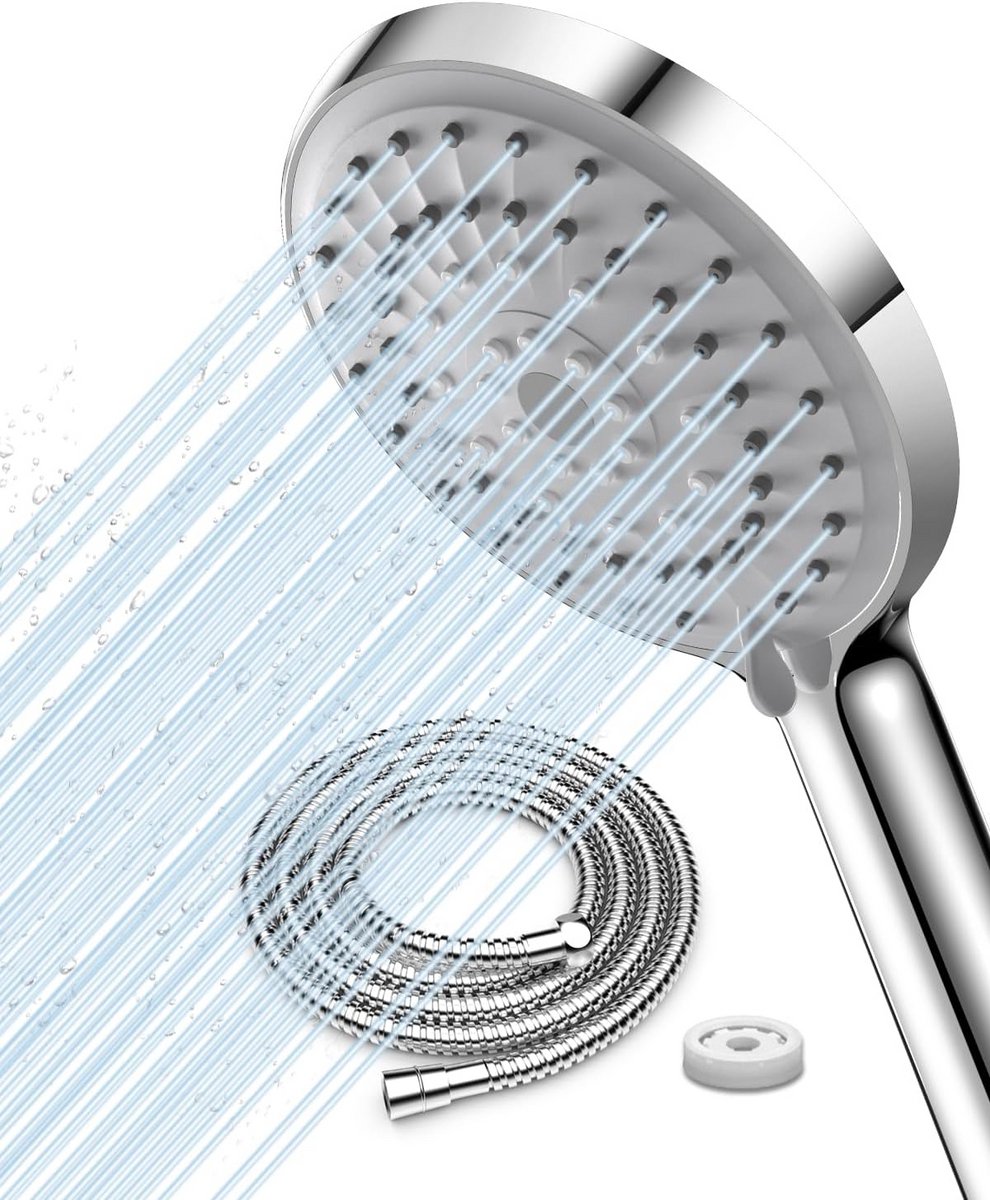 Doucheset - Douchekop met Slang - Waterbesparend - Kalkfilter