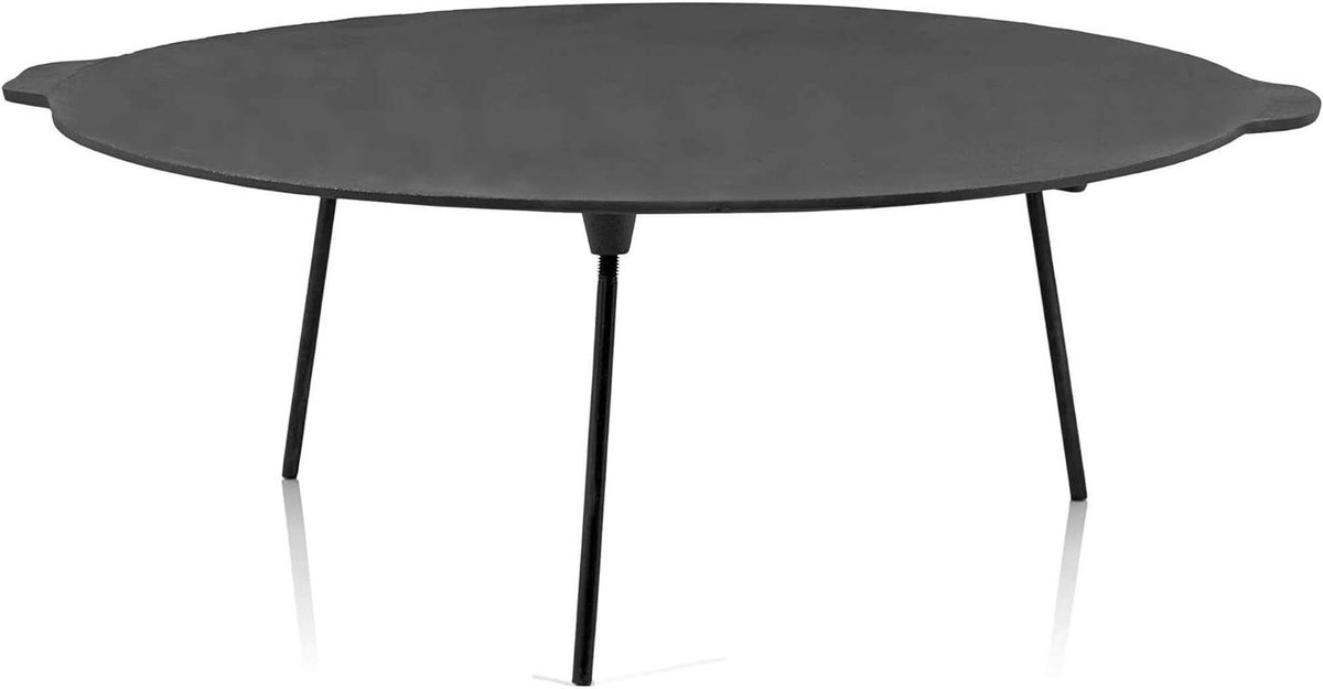 Gietijzeren Skillet Gietijzeren Pan Bbq Grillplaat Draagbaar