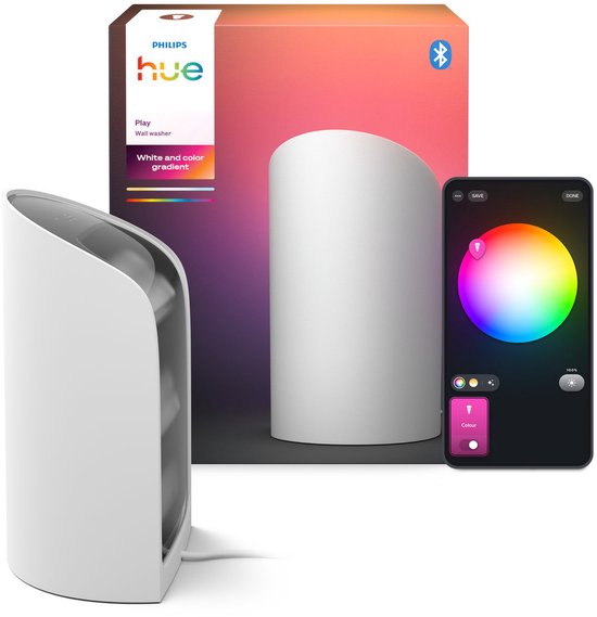 Philips Hue Play wall washer - Tafellamp wit - Slimme verlichting - Bol