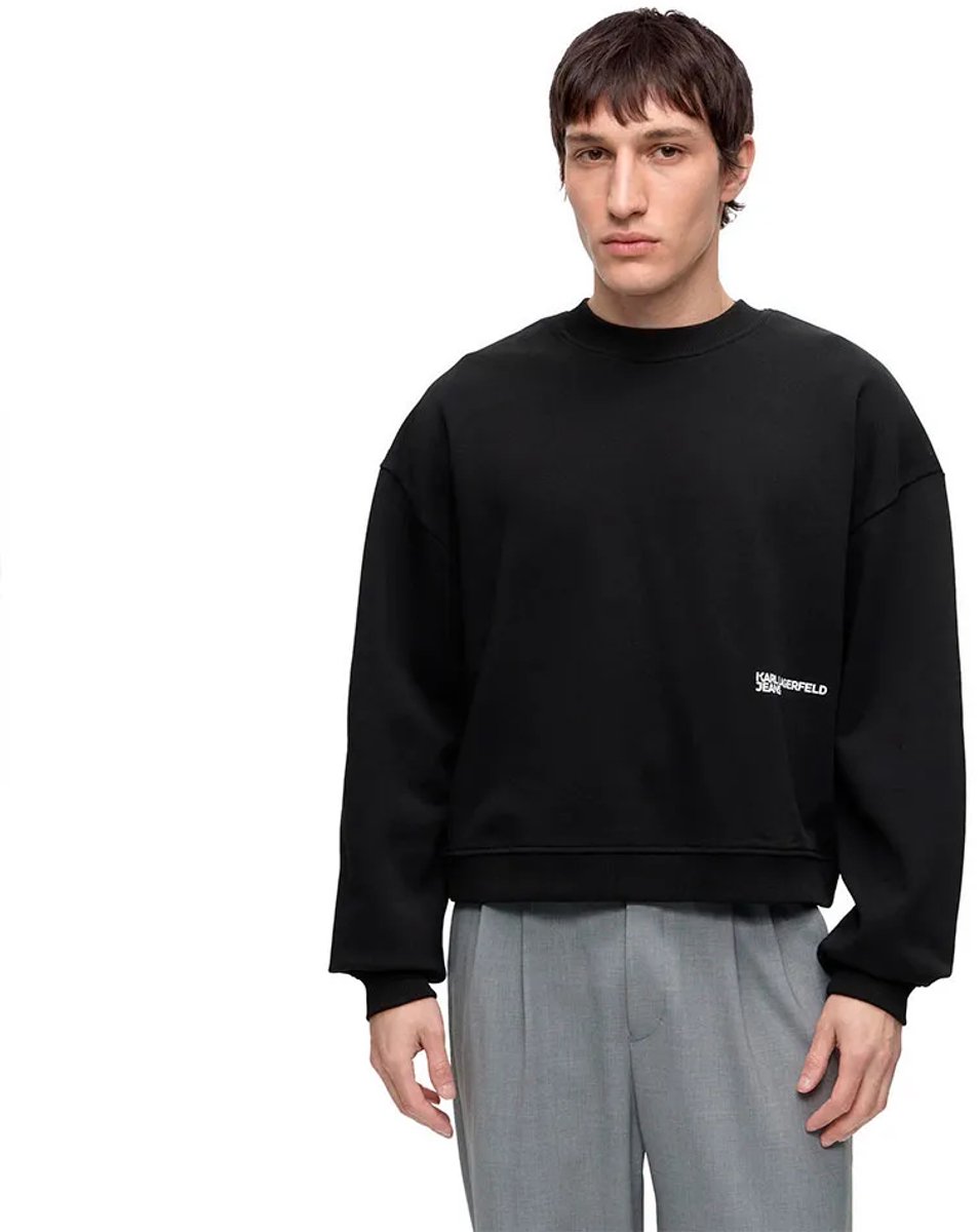 Karl Lagerfeld Jeans B3m20002 Sweatshirt Zwart L Man