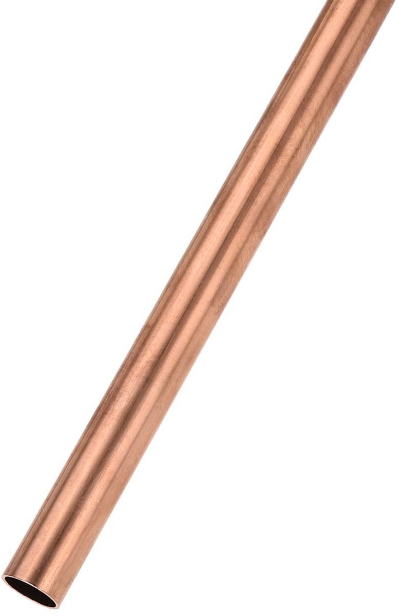 Dailygoods - Koperen Buis 18 mm Buitendiameter x 1 mm Wanddikte x 200 mm Lengte