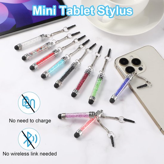 Dailygoods - Set van 10 Mini Stylus Pennen voor Touchscreen Apparaten — afbeelding 5