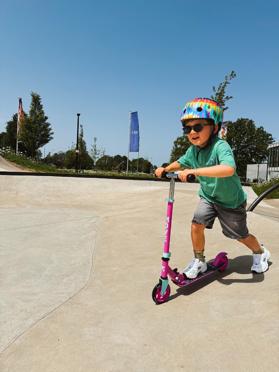 Step - Move Scooter 125 Love - roze - 125mm - vouwbaar - in hoogte verstelbaar - vanaf 3 jaar thumbnail 3