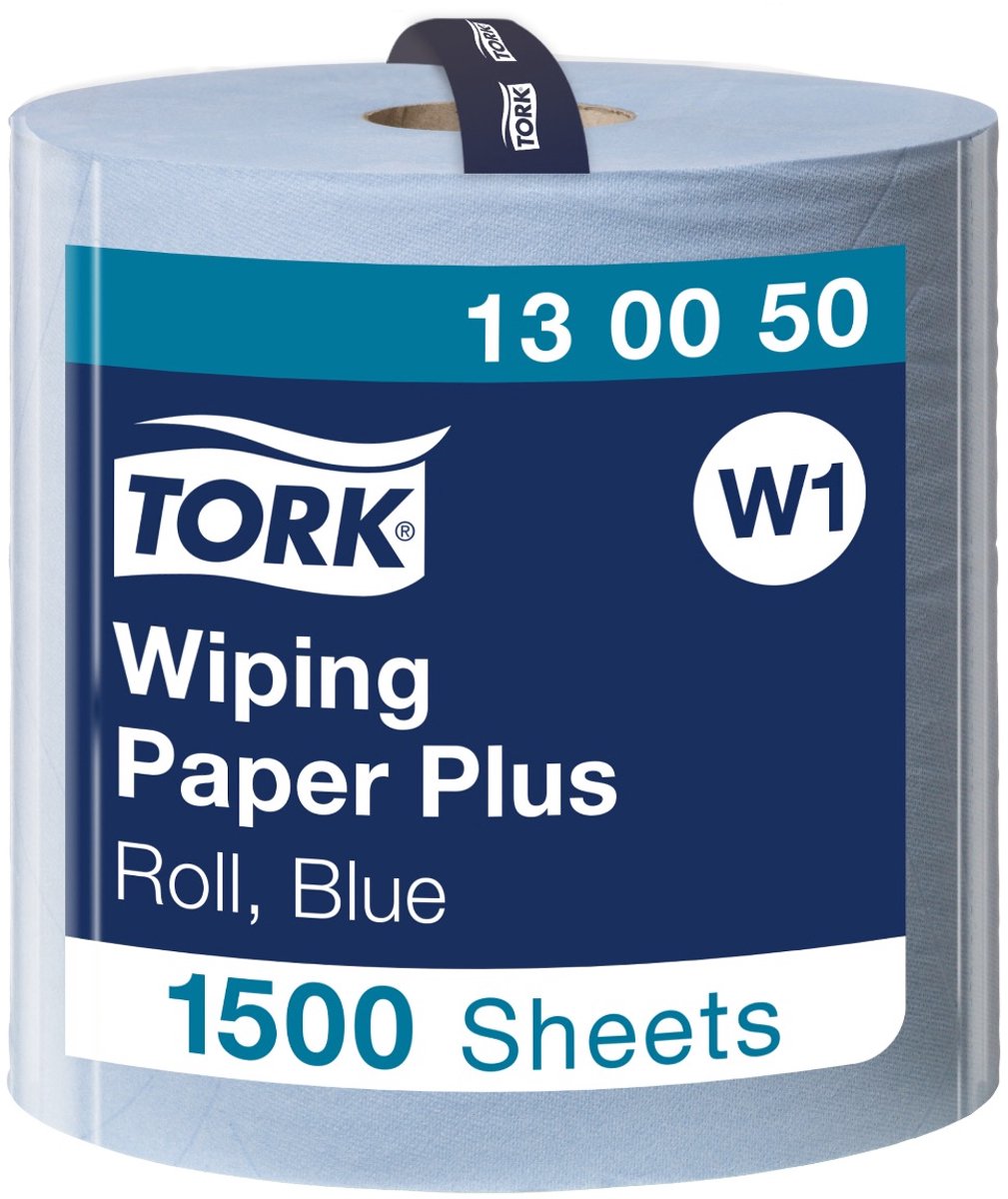 Tork Advanced Wiper 420 Perform 510-2 blauw, 2 laags, 1500 vel, 510mtr x 37cm (130050)