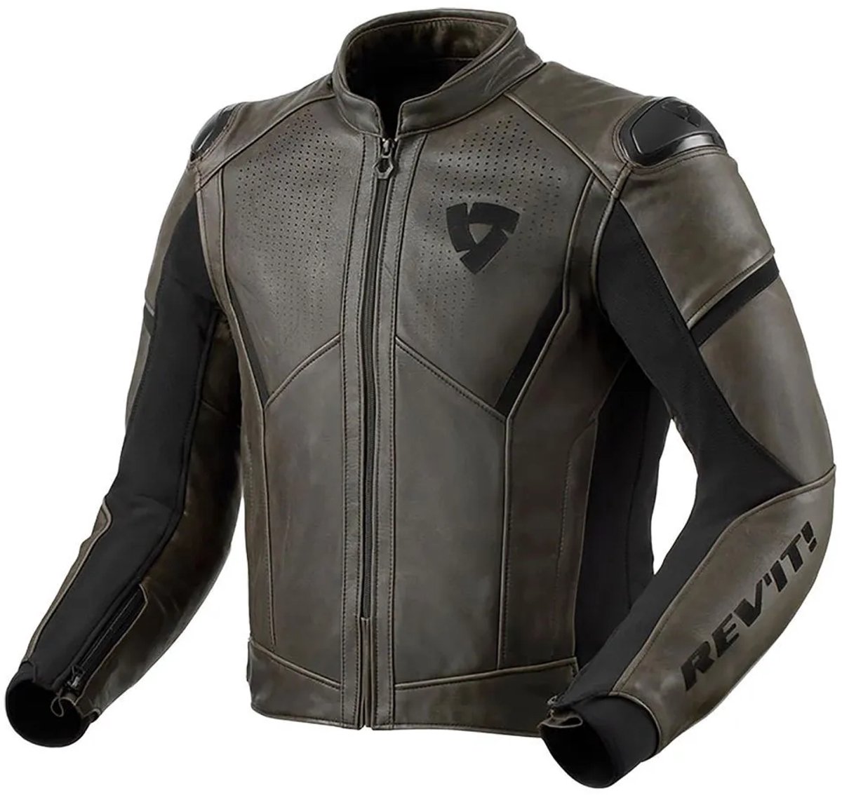 REV'IT! Jacket Parallax Black Olive 54 - Maat - Jas – foto 6