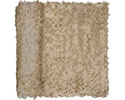 Versterkt Camouflagenet met Grid - -3x4m-Premium 150D Oxford Camo Net voor Outdoor Zonwering en Decoratie - Weerbestendig Schaduwnet voor Camping Tuin - Duurzaam Camouflage Doek