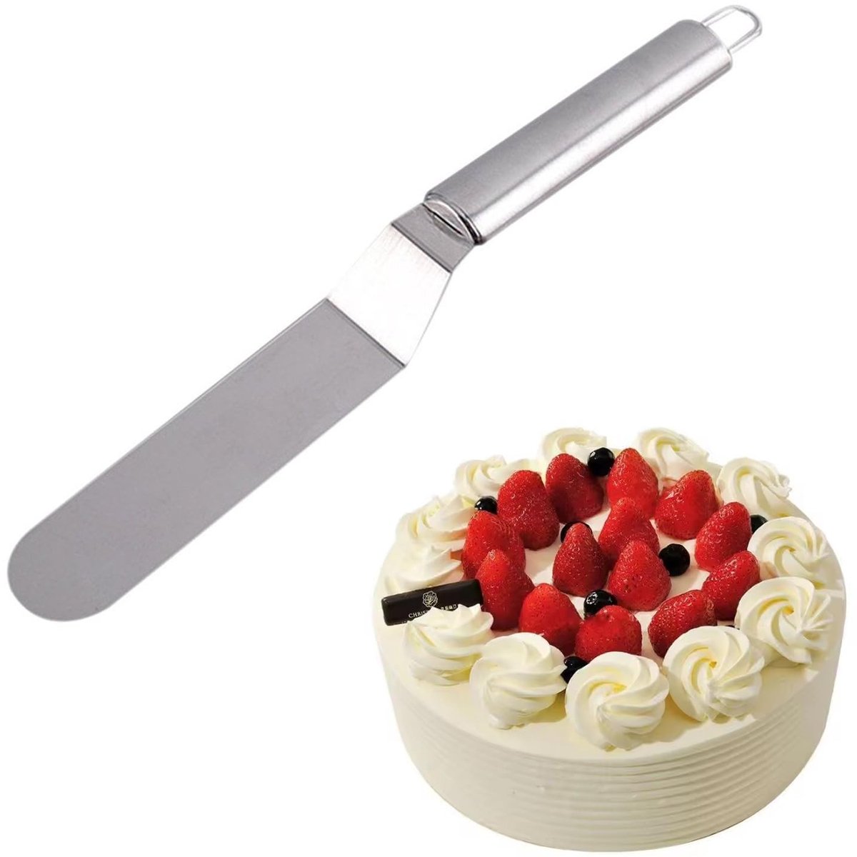 Dailygoods - Innovra - Cosensi - 15 cm Taartspatel van Roestvrij Staal
