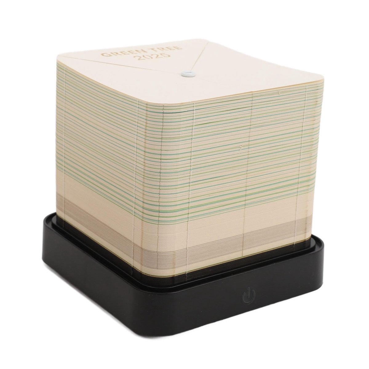 Dailygoods - 3D Desktop Kalender Notitieboek voor 2025