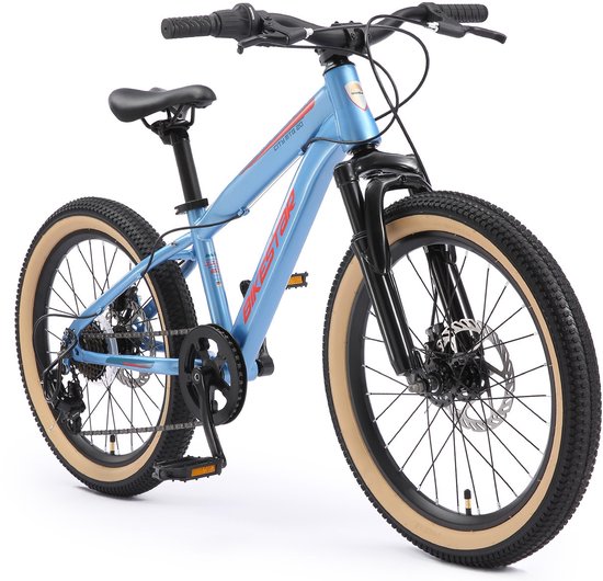 Bikestar kinderfiets MTB Staal 7speed 20inch blauw van Bikestar — afbeelding 4
