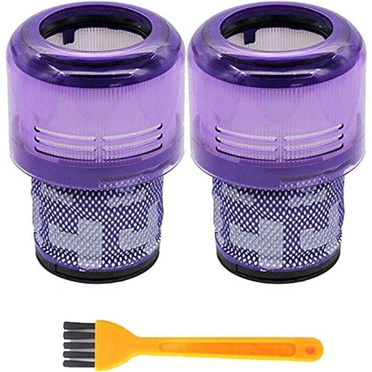 Accessoires voor de Dyson V11 SV14 stofzuiger: achterfilter en HEPA-filter (2 stuks).