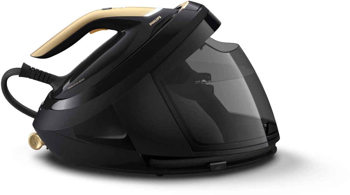Philips Perfect Care 8000 Series PSG8130/80 - Stoomgenerator - 1.8L Watertank - Zwart / Goud – foto 4