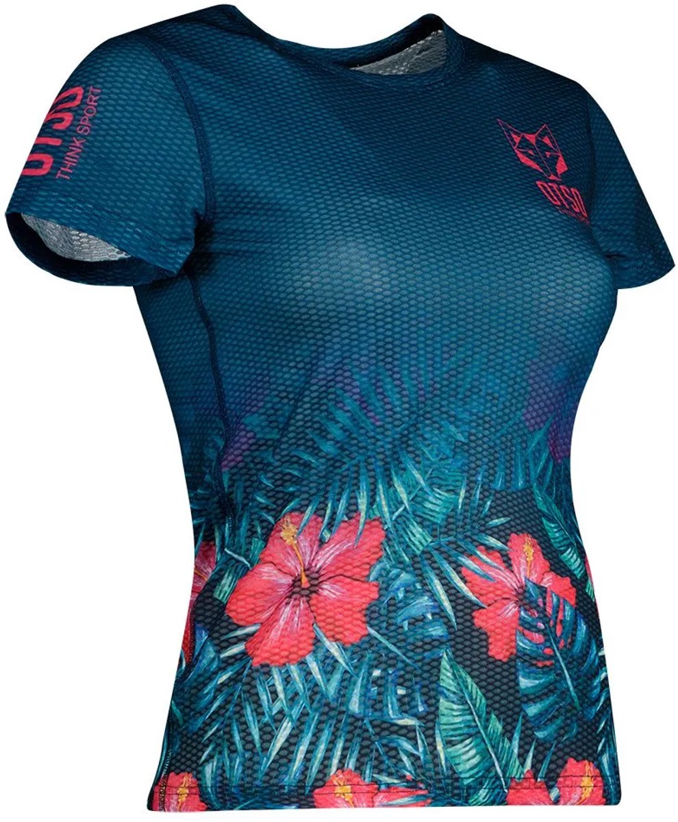 Otso Singlet Mouwloos T-shirt Wit,Blauw S Vrouw