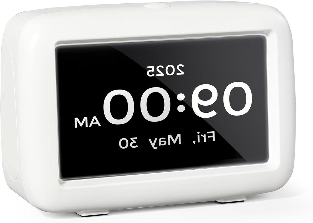Dementieklok - Digitaleklok met Alarmfuncies - Kalenderklok - Weekplanner