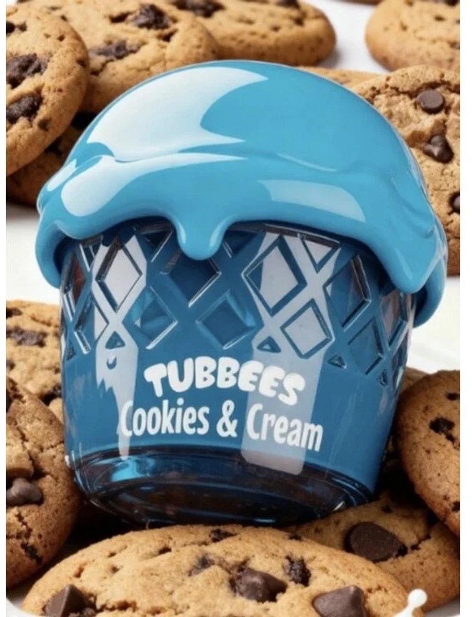 GRANDEUR TUBBEES Lip Balm - Cookies & Cream, 10ml