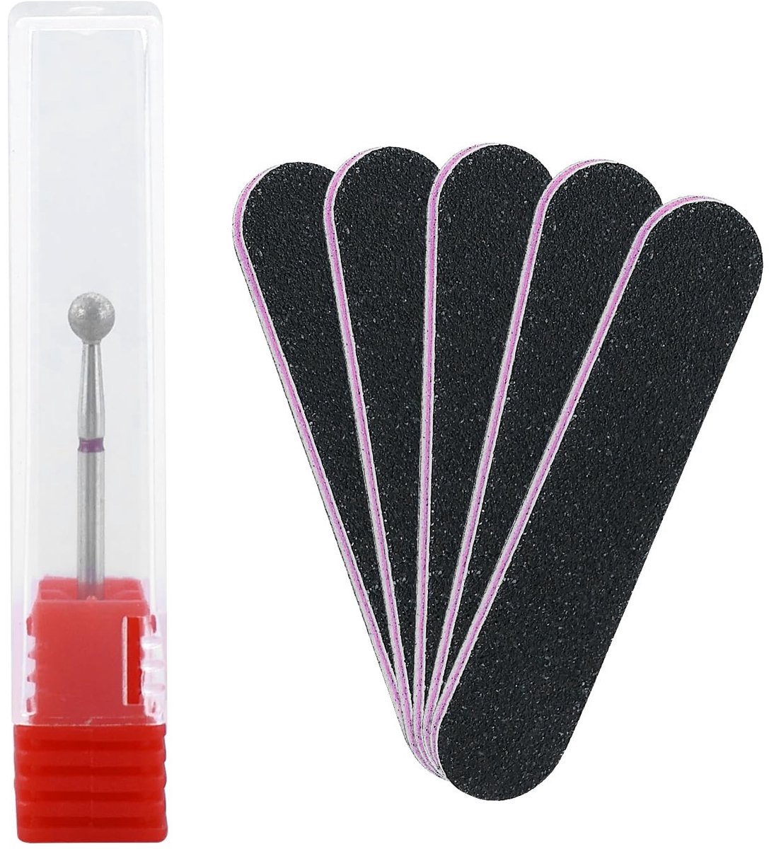 Dailygoods - Ronde Nagelfrees Set voor Professionele Manicure en Pedicure