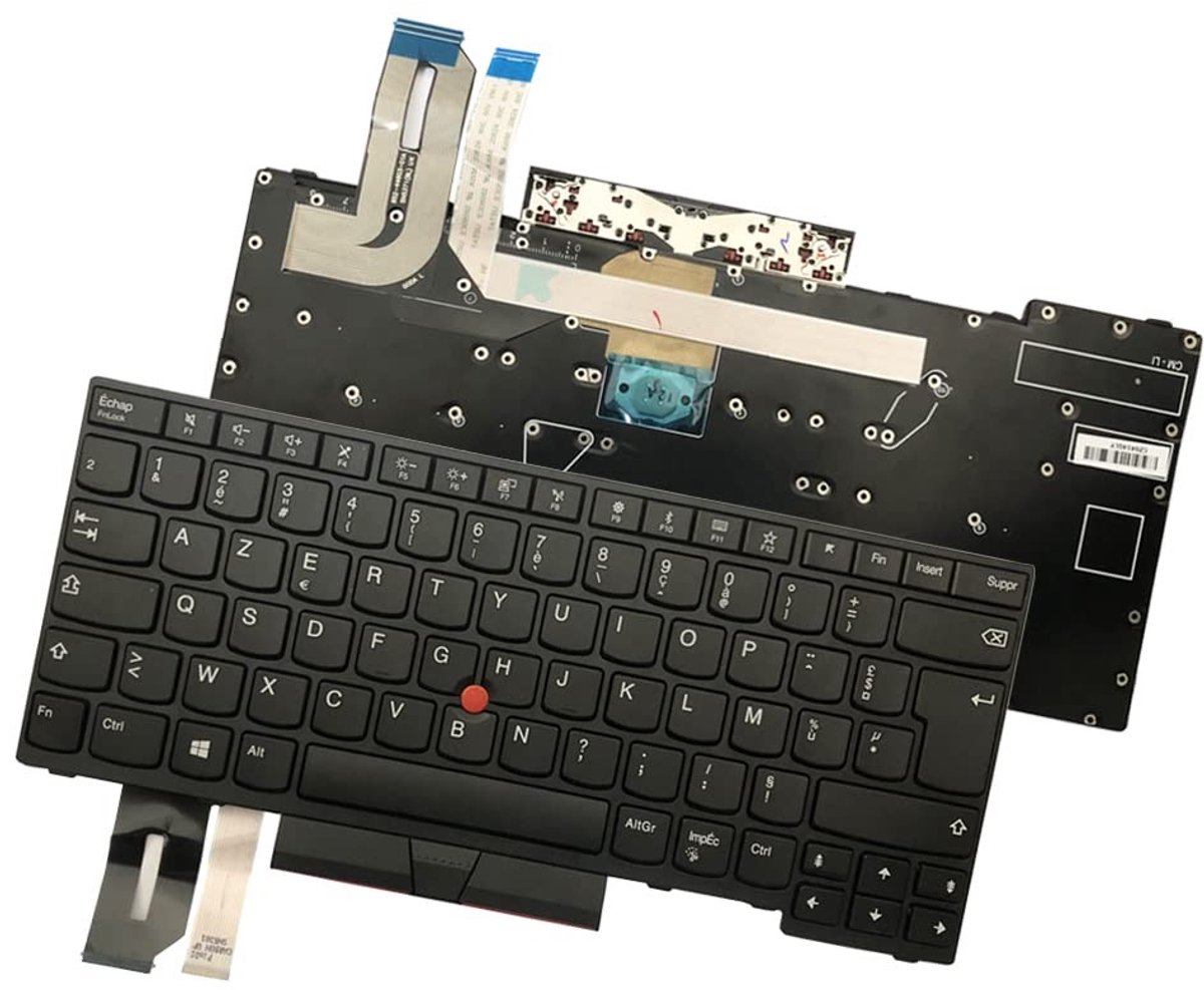 Dailygoods - Vervangend Frans Toetsenbord voor Lenovo Thinkpad