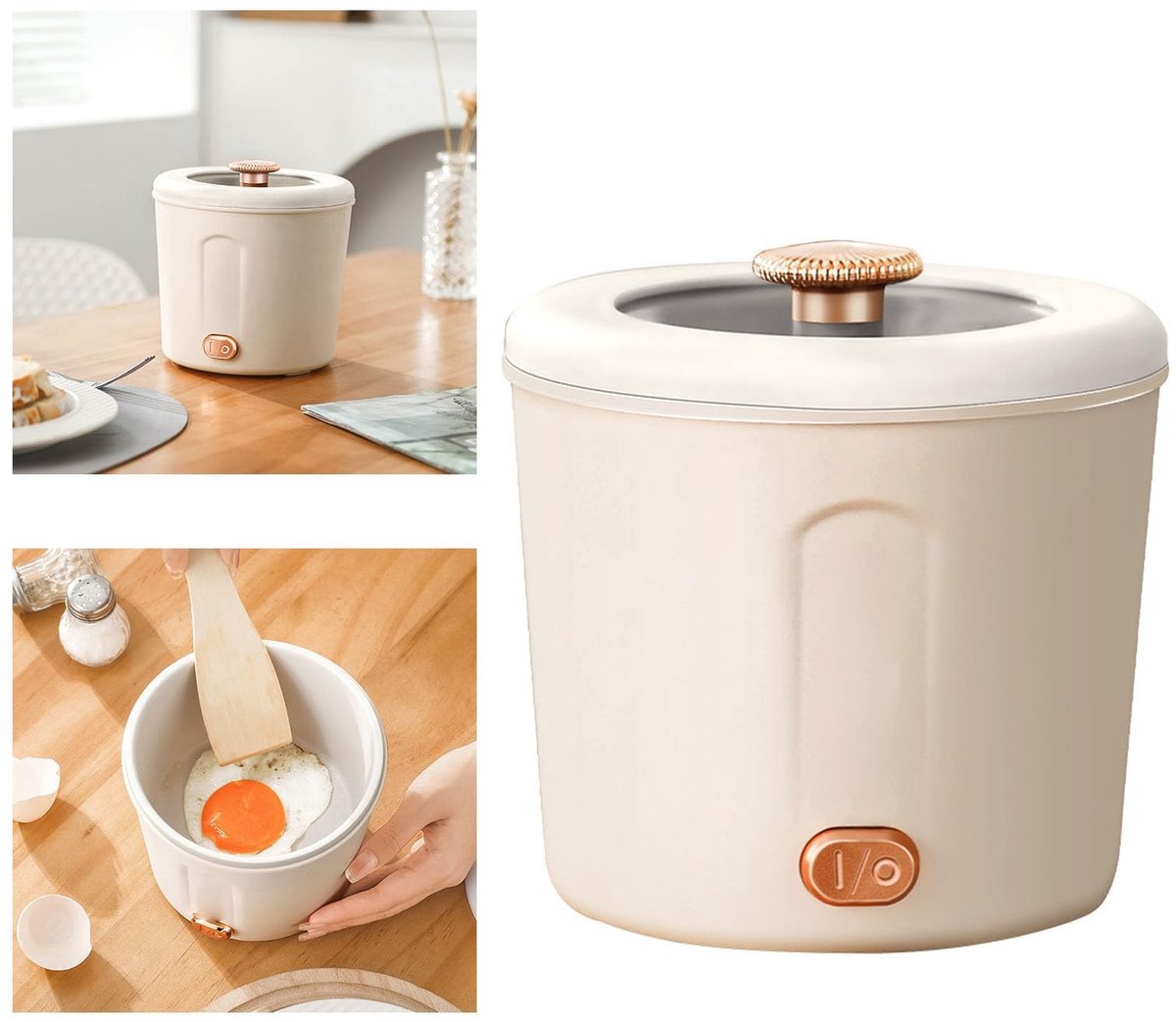 Dailygoods - Draagbare Mini Elektrische Hotpot voor Studenten