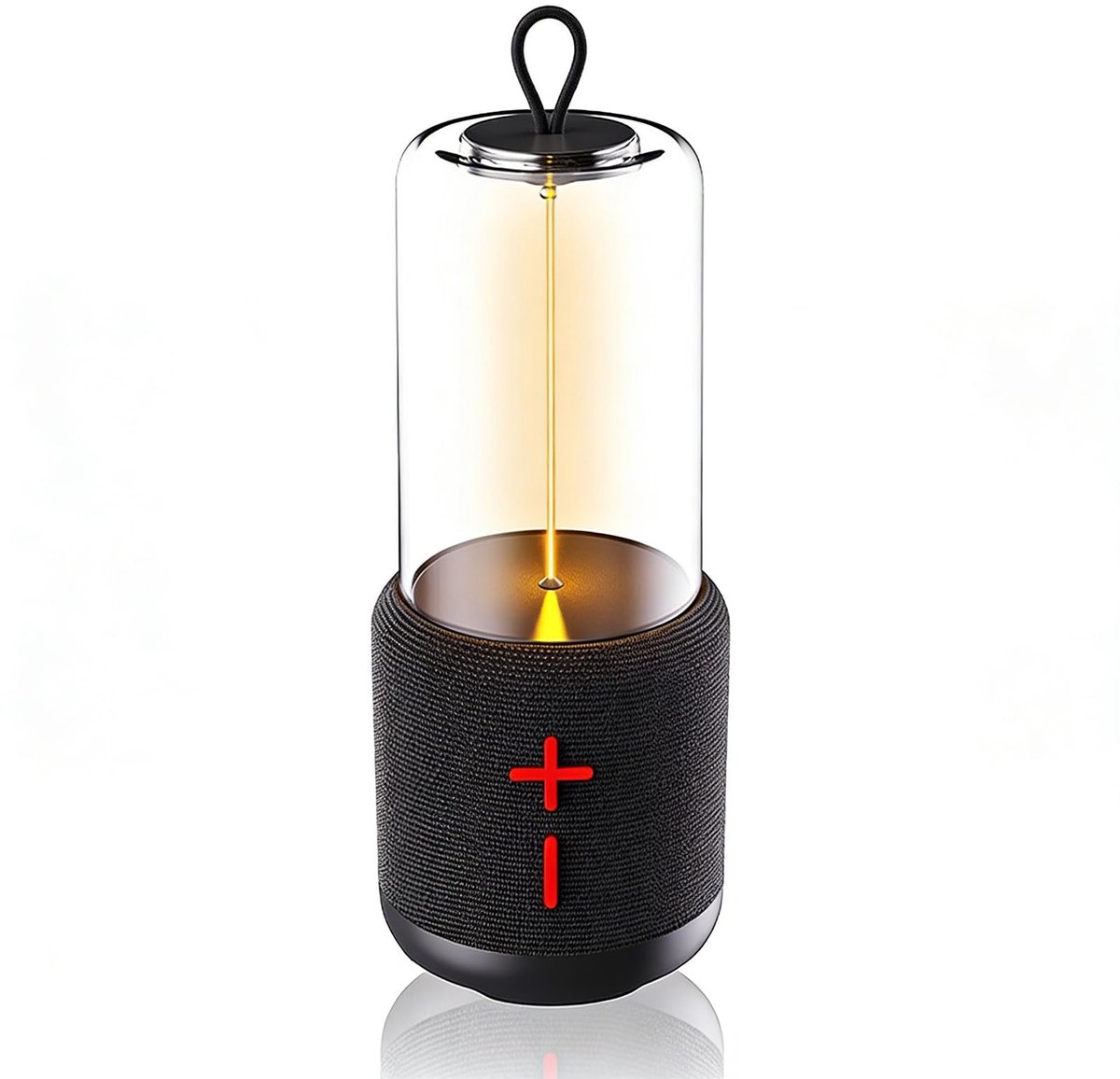 Dailygoods - Vintage Campinglamp met Bluetooth-Spreker en Oplaadbare Batterij