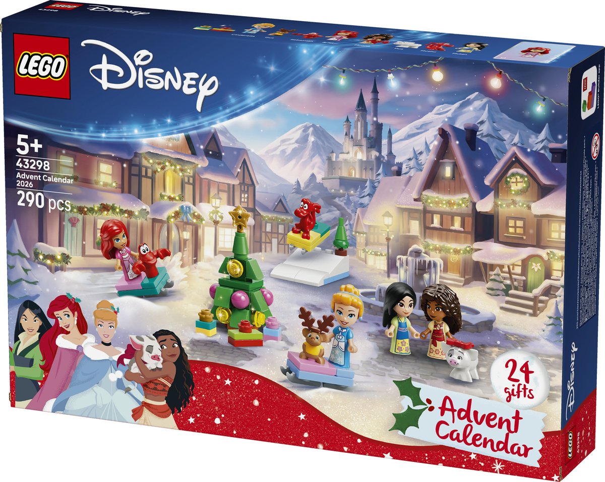 LEGO | Disney Princess Adventskalender 2026 Speelgoed voor Kinderen met Poppetjes 2026 43298 – foto 8