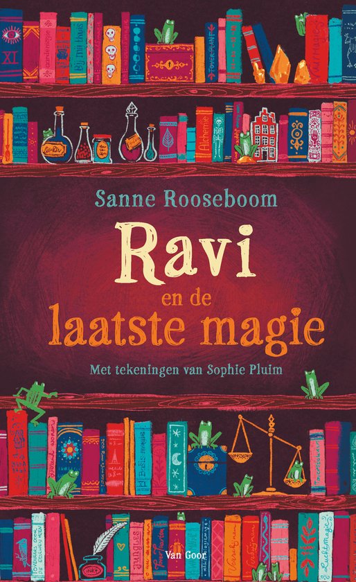 Ravi en de laatste magie - cover