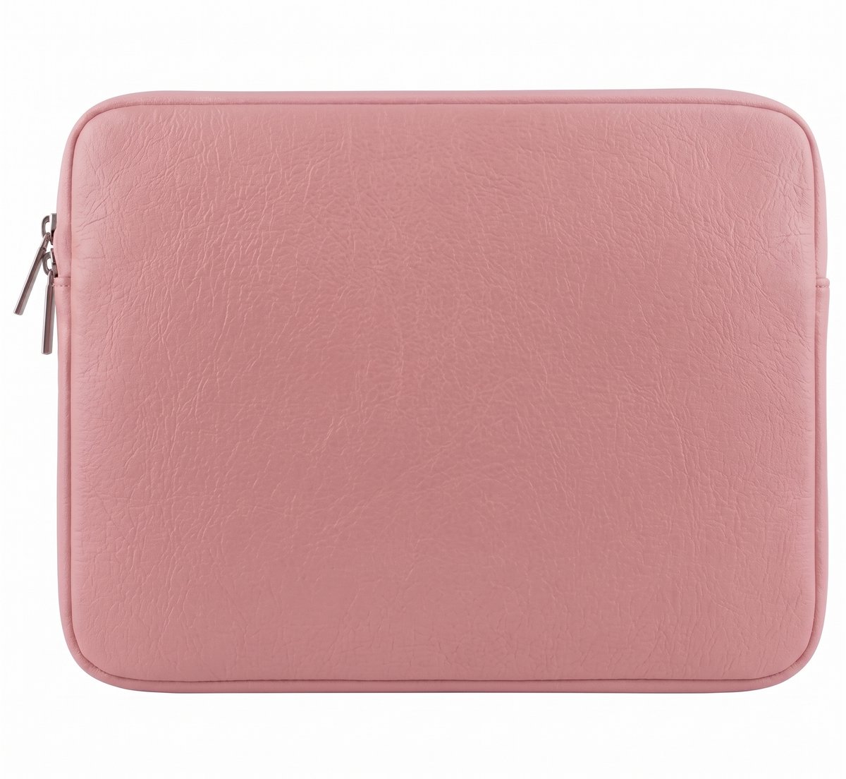 Luxe Laptophoes Licht Roze - PU Lederen Sleeve - 13 Inch - Bescherming Cover - Laptop Hoes - Premium Kwaliteit - Luxe en zachte binnen voering - OXILO