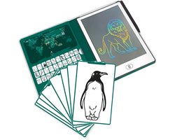 KIDYWOLF - KIDYDRAW MINI Tekentablet Voor Kinderen - Dieren Over De Hele Wereld thema - Educatief - 4+ jaar