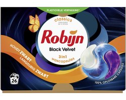 Robijn Wascapsules 3-in1 Black Velvet 26 stuks