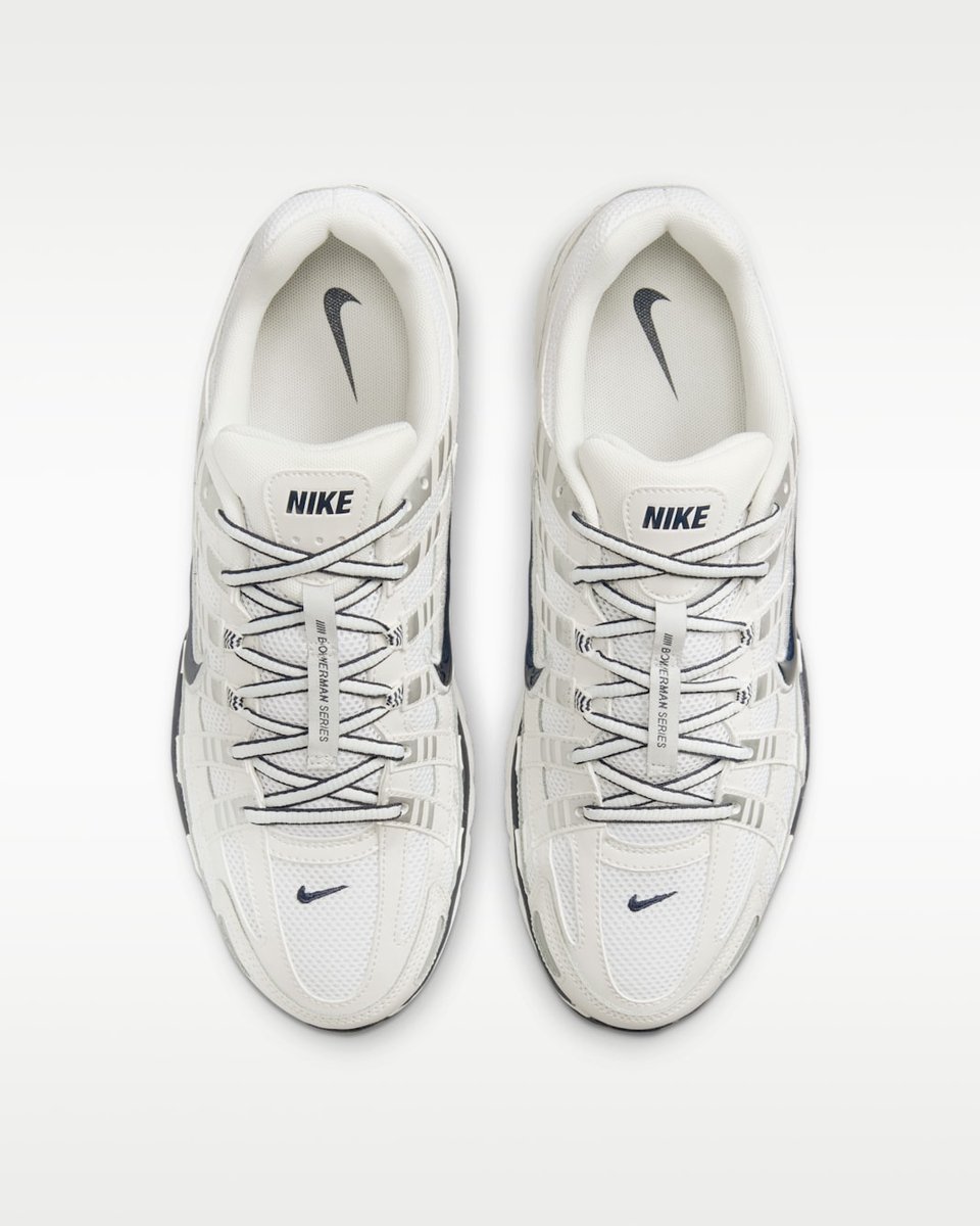 Nike P-6000 Sneakers – Phantom/Obsidian-Summit Crème Donkerblauw Retro Running Lifestyle