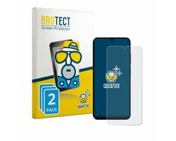 BROTECT - Screenprotector voor Lava Bold N2 Lite - Folie Beschermfolie matte 2 Stuks