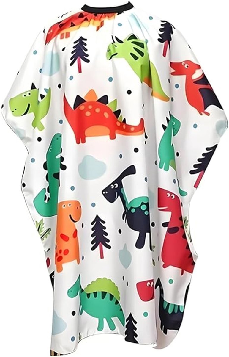 Kinderkapselcape - Kinder Kappersmantel - Verstelbapselcape - Kapmantel - 90*75c - Waterdicht Makkelijk Schoonmaken - Kinderkapper cape - Kinderkapmantel - Kinderen Kapper Cape