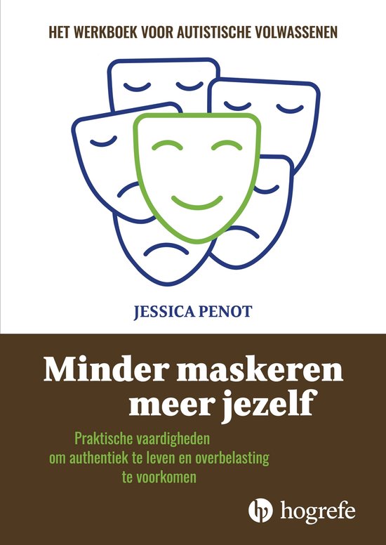 Minder maskeren, meer jezelf - cover