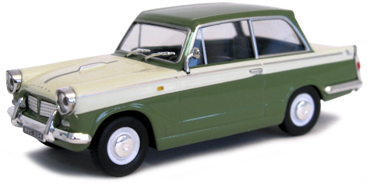 Cararama-Hongwell Triumph Herald - Modelauto - Schaal 1:43 - Groen