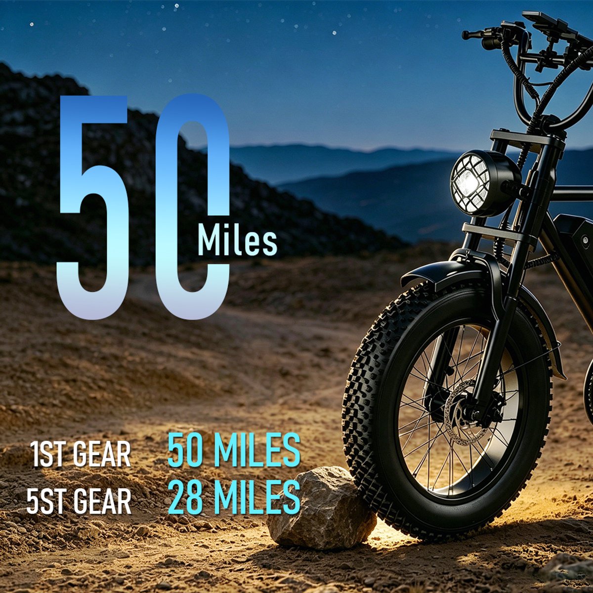 Huizhou Peter Elektrische Fatbike 250W met Hydraulische Remmen - afbeelding 3