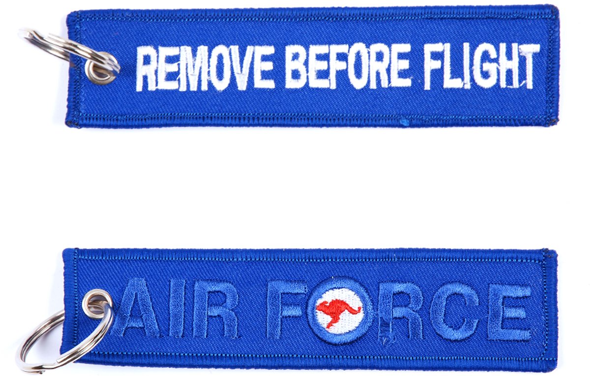 Sleutelhanger RBF + Air Force blauw #56