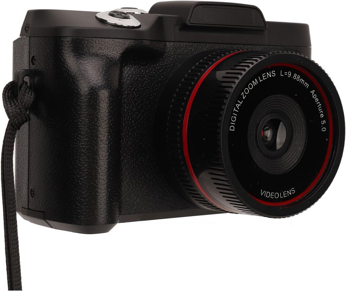 Digitale Camera - Fotocamera Videocamera - Herinneringen Vastleggen - Meerassige Anti-shake - 16 MP - Zwart