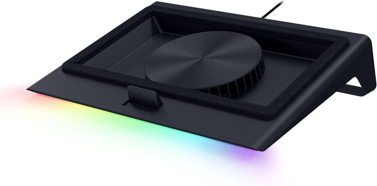 Laptop Koeler - Koelstation - Prestaties Verbeteren - Automatische Ventilatorregeling - 14-18 inch - Zwart