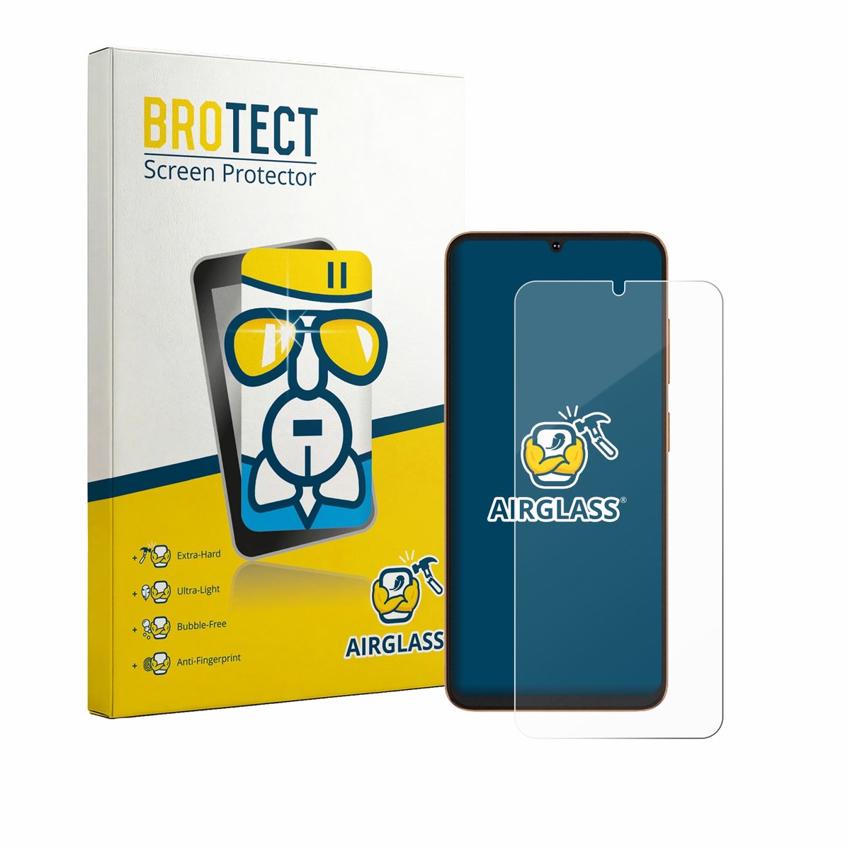 Screenprotector voor Hotwav A26 Ultra Beschermglas transparant