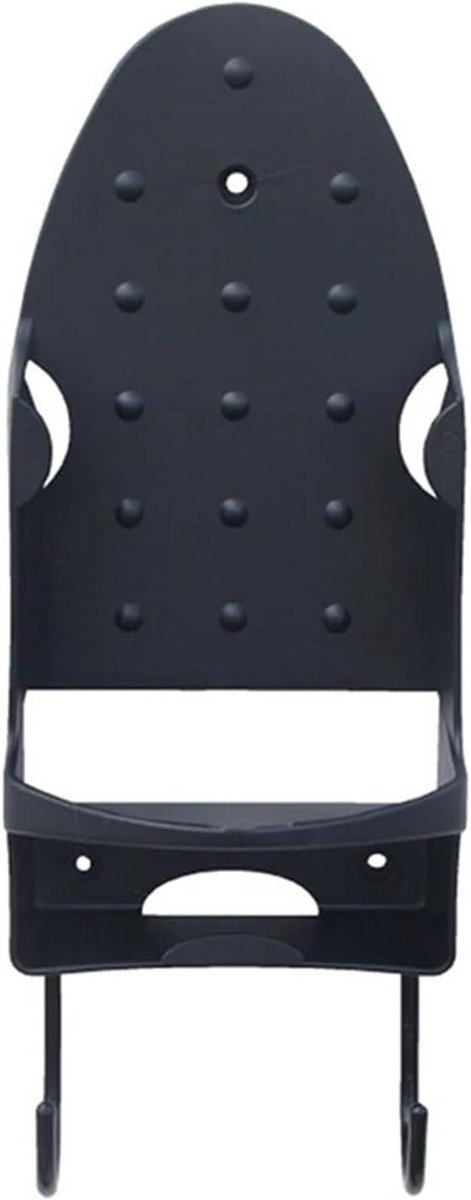 Strijkplankhouder - Wandhanger Strijkplank - Ruimte Besparen - Stabiele Grip - 13x29 cm - Zwart