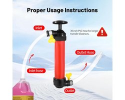 Motorolie Afzuigpomp - Handsifonpomp Vloeistofapparaat - Olie Verversen - Zeer Compatibel Ontwerp - 379 g - Niet gespecificeerd