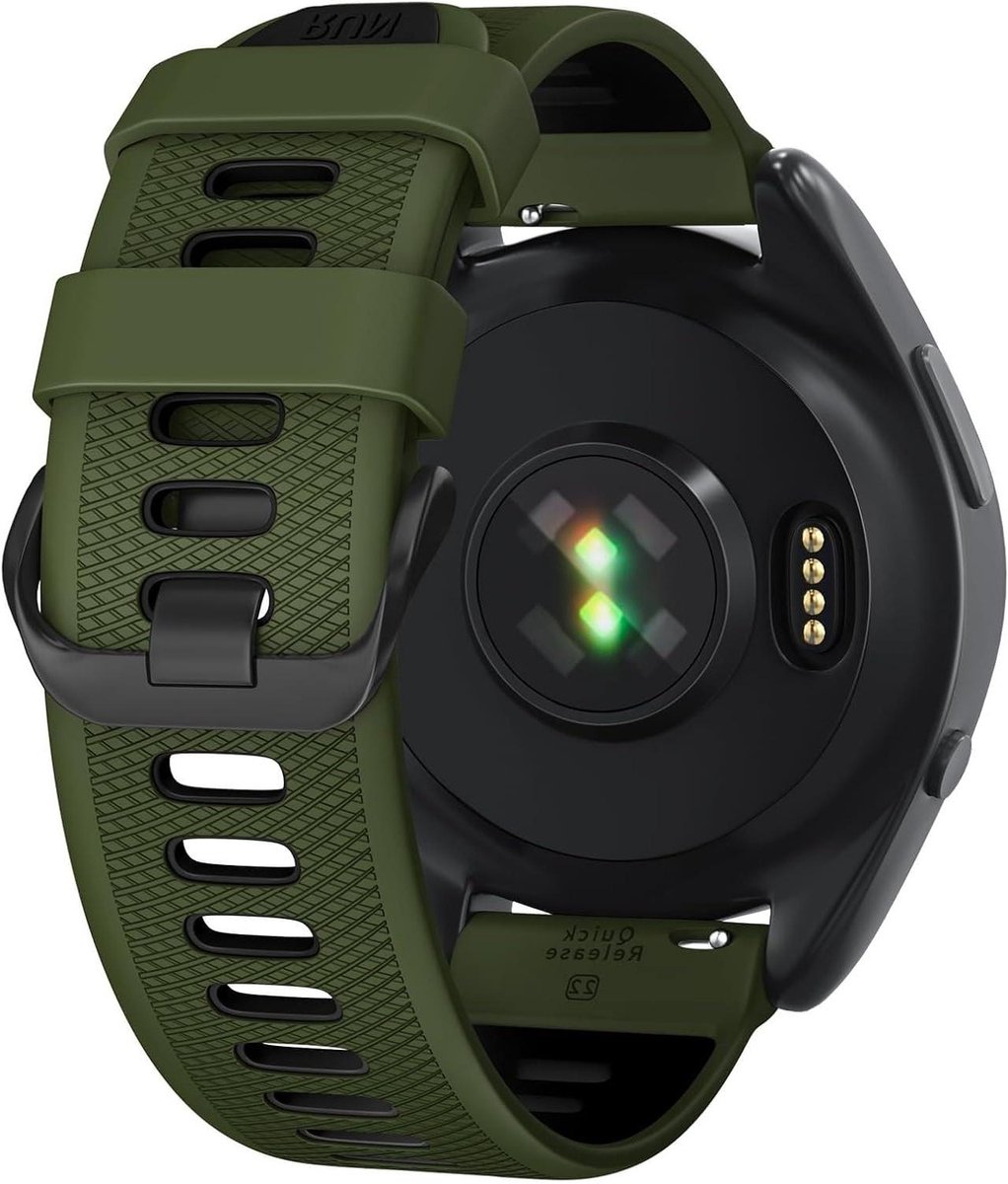 Horlogeband - Vervangingsband Polsband - Smartwatch Gebruik - Snelsluiting - 22 mm - A