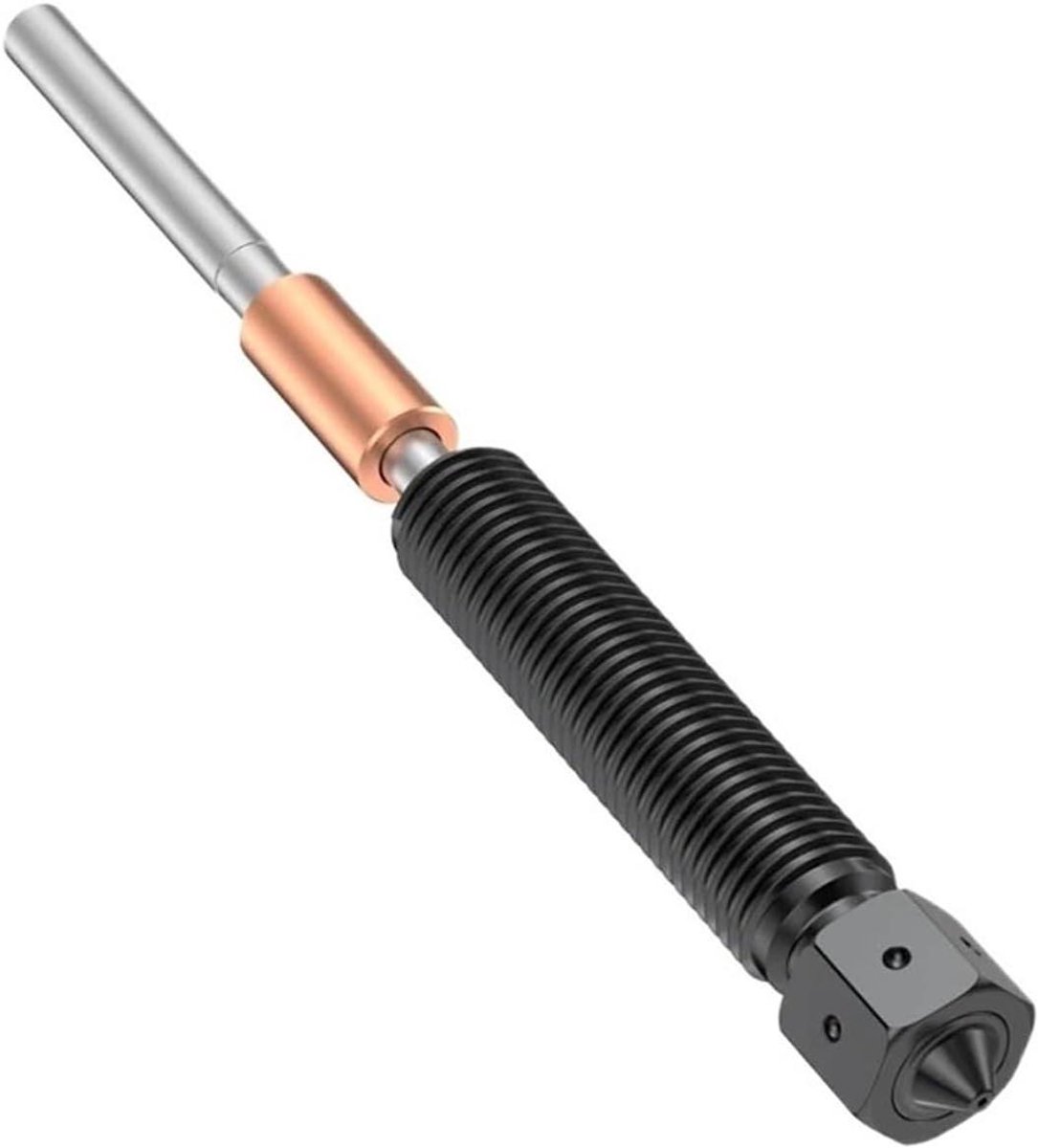 3D Printer Nozzle - Snelle Printkop Hoogdebiet Nozzle - Sneller 3D Printen - Meerkanalen Ontwerp - 0.6 mm - Zilver