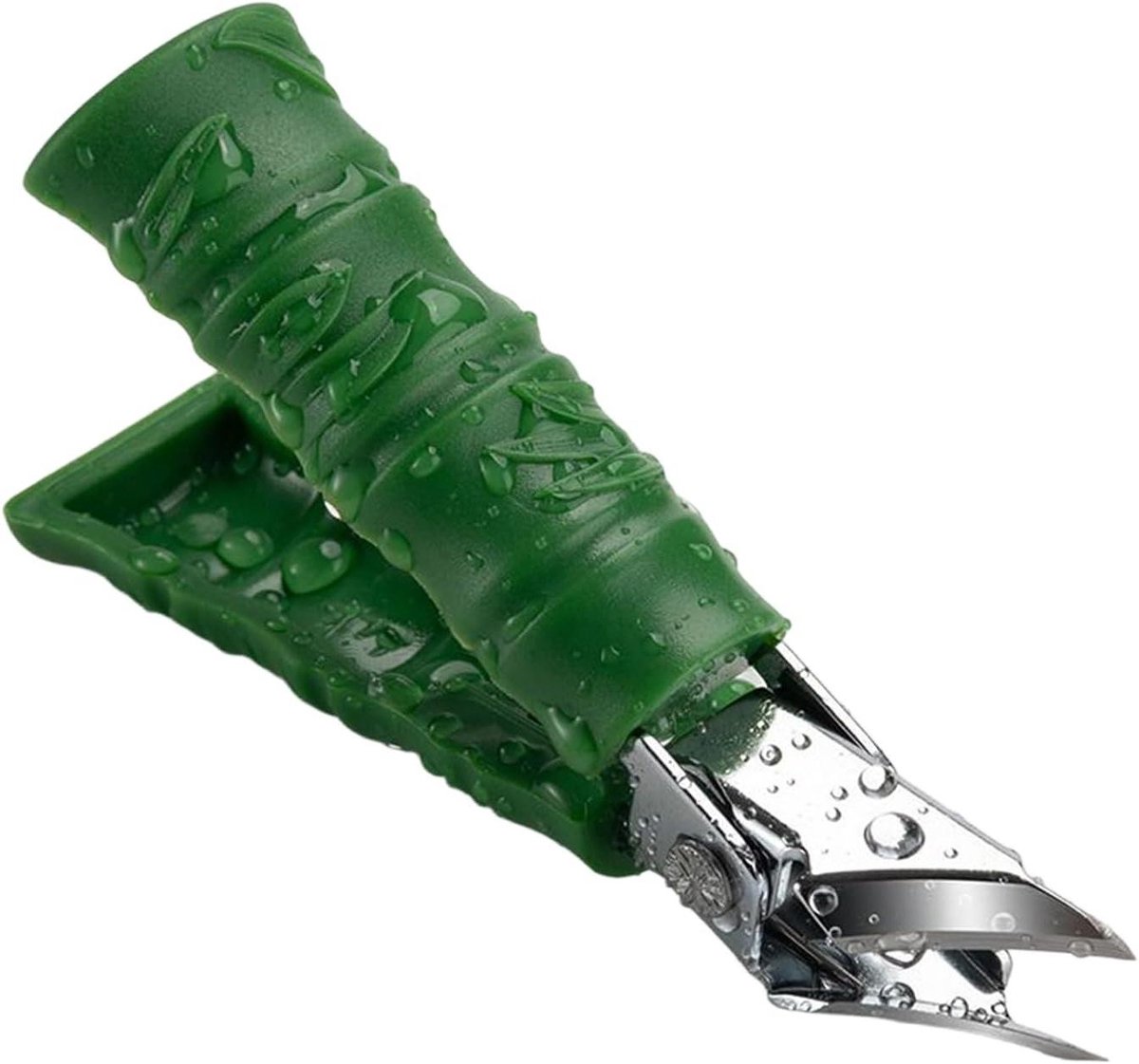 Schuine Nagelknipper - Anti-Spat Knipper - Nagelverzorging - Met Opvanger - 10 x 3 x 2 cm - null